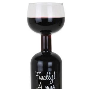 Big Mouth Ultimate Wine Bottle Glass